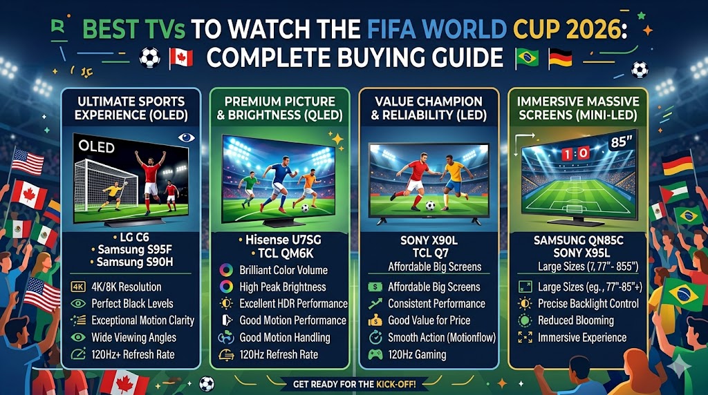 Best TV to Watch World Cup 2026: 5 Tested Picks by Budget
